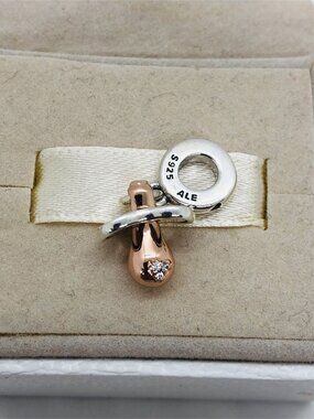 ✨🔥Pandora Baby Pacifier Dangle Charm